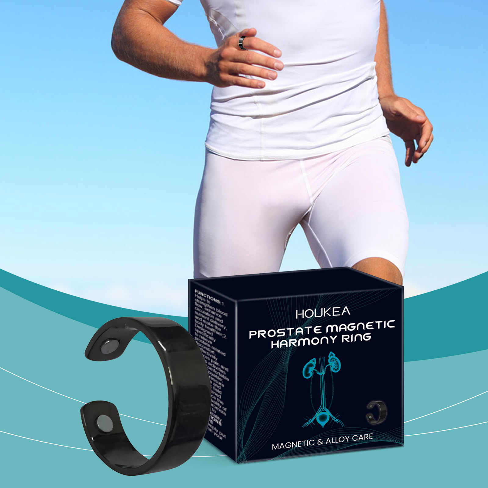 Health Wellness Products - Prostate Ring Improve Blood Circulation Soothing