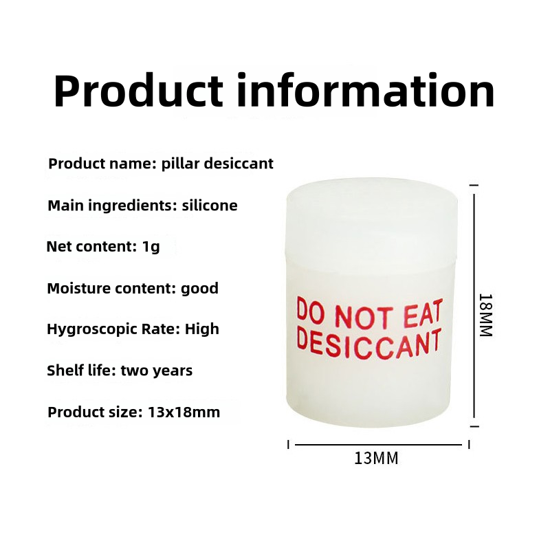 Health Wellness Products - 1g Column Desiccant Silica Gel Column