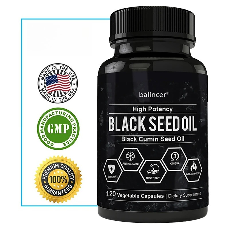 Health Wellness & Psychology - Black Cumin Seed Oil - Supports
