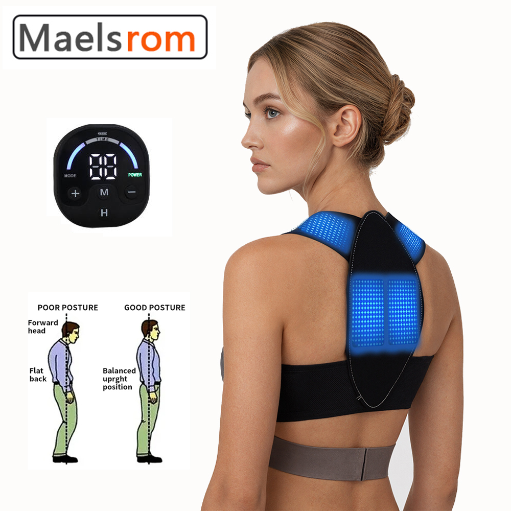 Posture Corrector Back Brace - EMS Posture Corrector Belt for Men