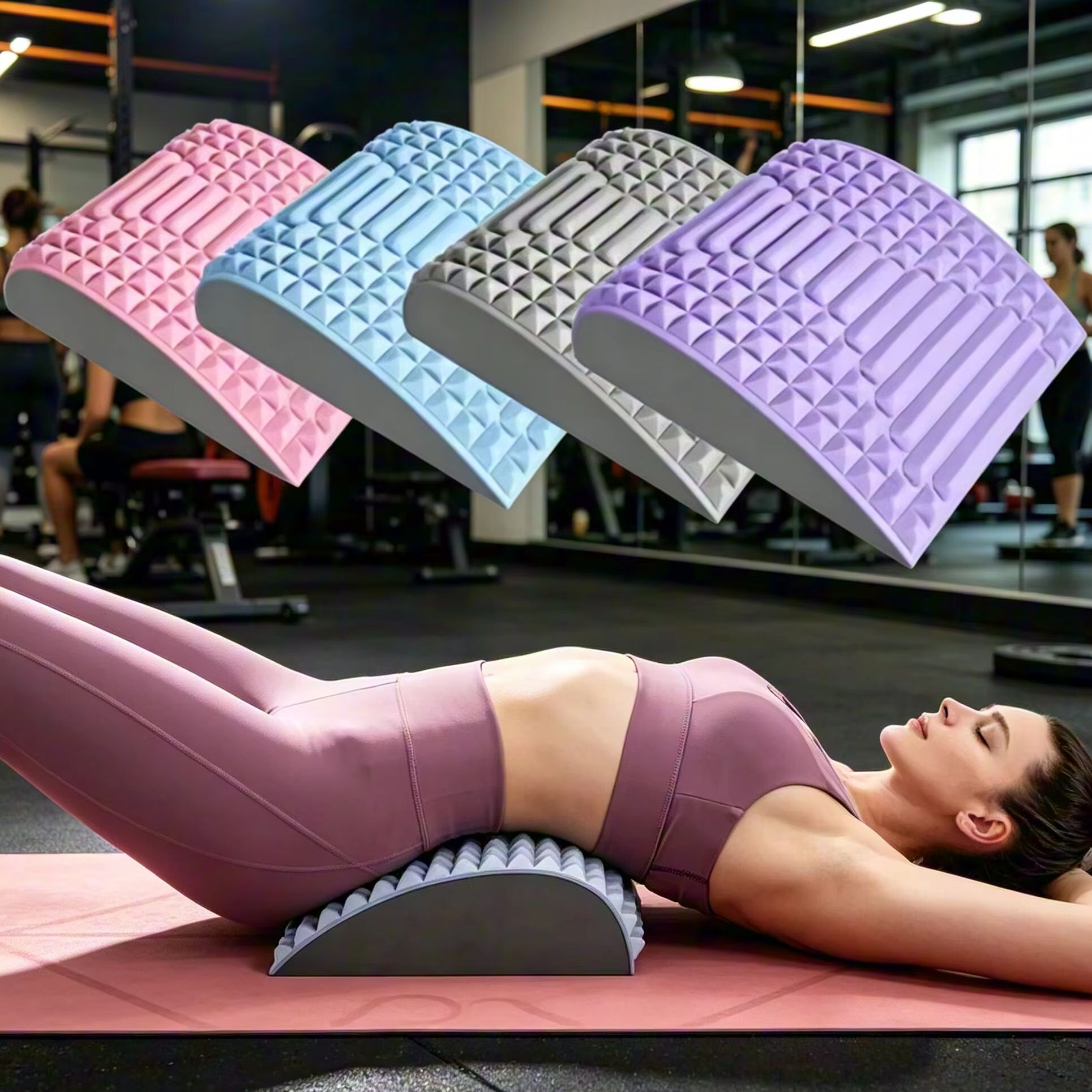 Posture Corrector Back Brace - Back Stretcher Pillow Waist Massage Neck