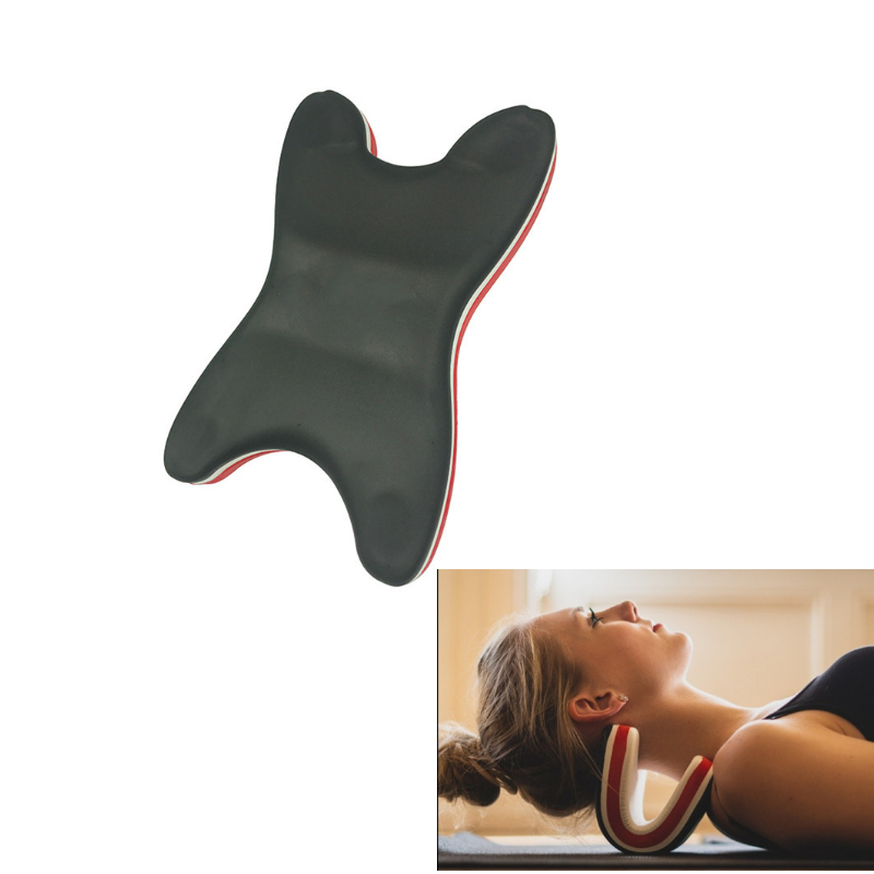 Posture Corrector Back Brace - U-shaped Cervical Stretch Massage Pillow Back