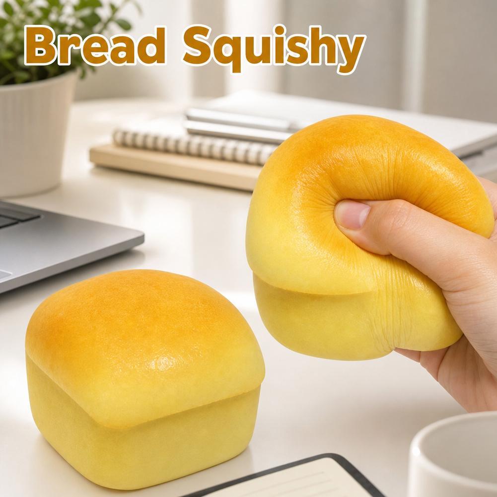 Health Wellness Products - Simulation Bread Squeeze Taba Squishy Toy