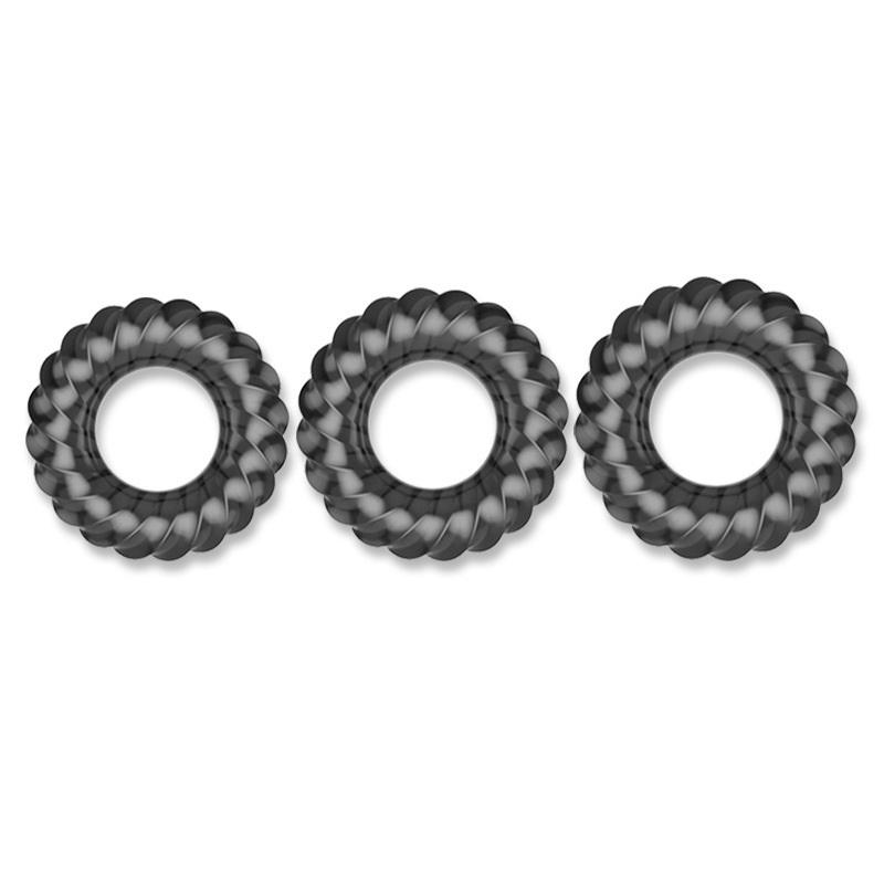 3Pcs TPE Male Penis Rings for  - огляд і ціна Wellness Health. Ring