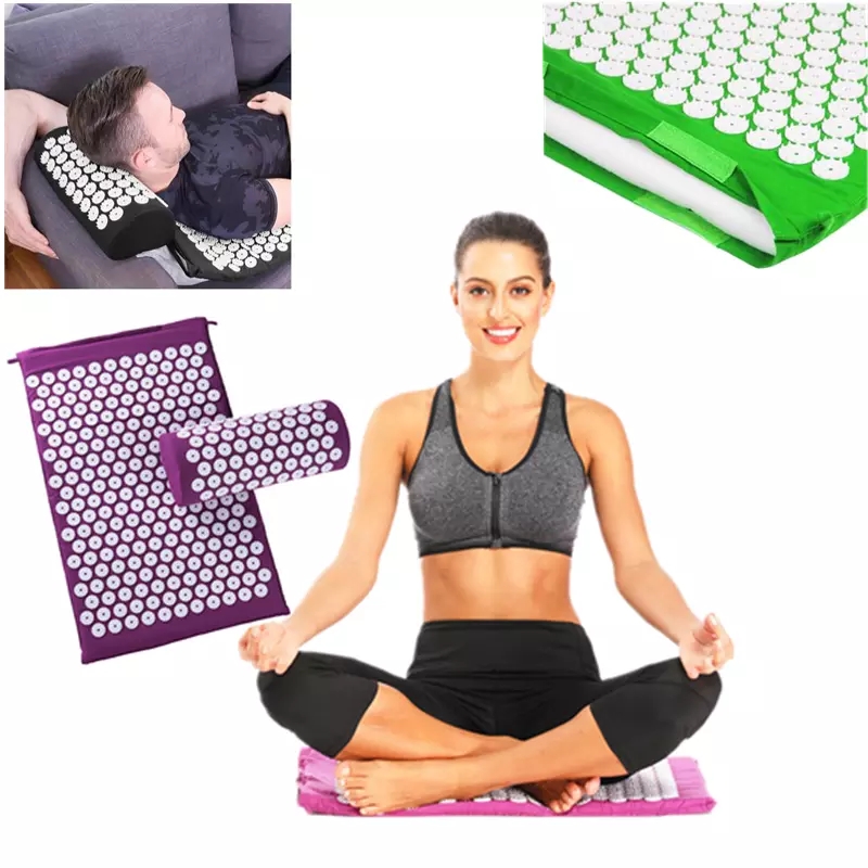 Massager Yoga Mat Cushion acup - огляд і ціна Acupressure Mat Set