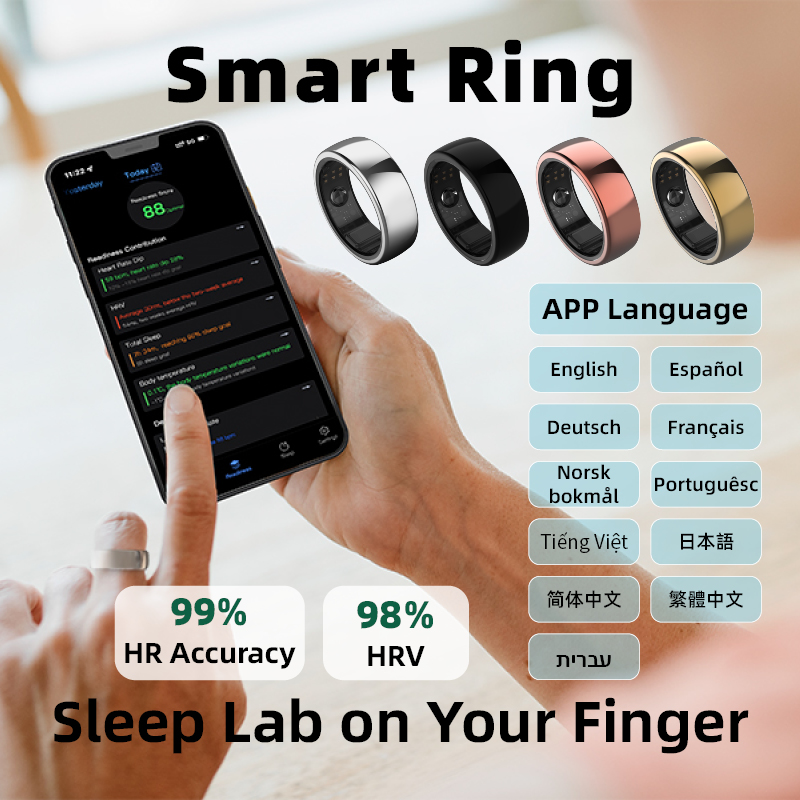 Smart Ring Body Temperature Ne - огляд і ціна Wellness Health. Ring