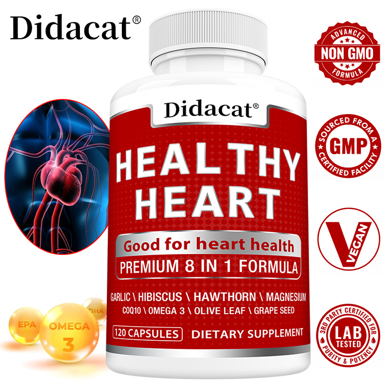 Heart Health Capsules with CoQ - огляд і ціна Health Wellness & Psychology