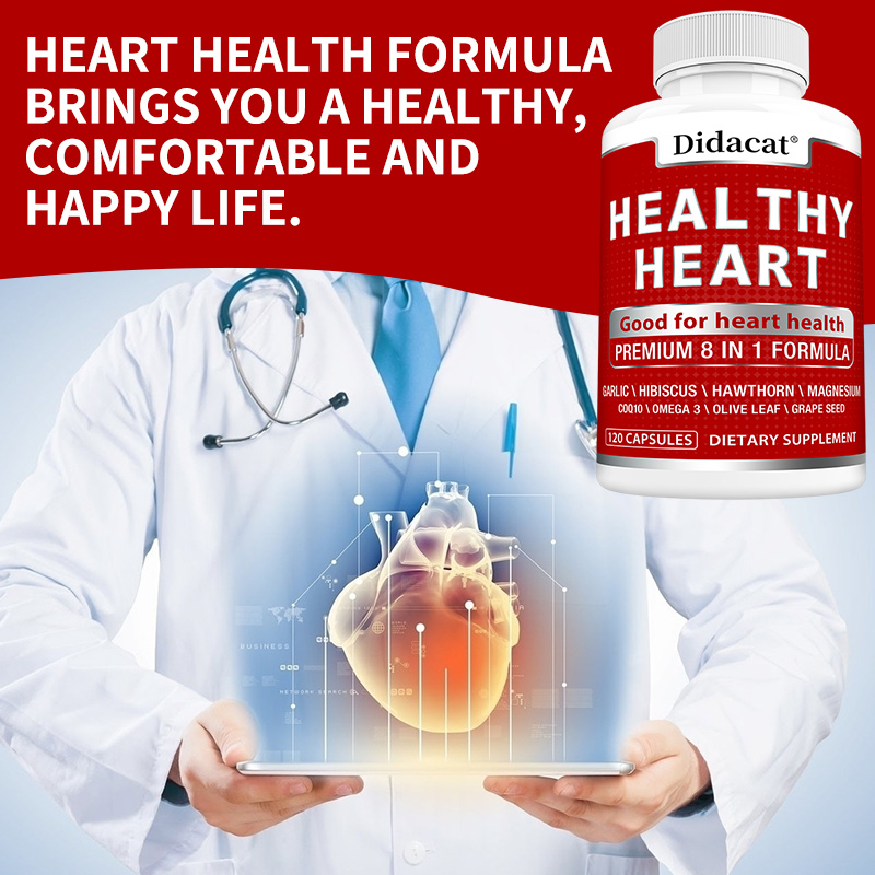 Heart Health Capsules with CoQ - огляд і ціна Health Wellness & Psychology