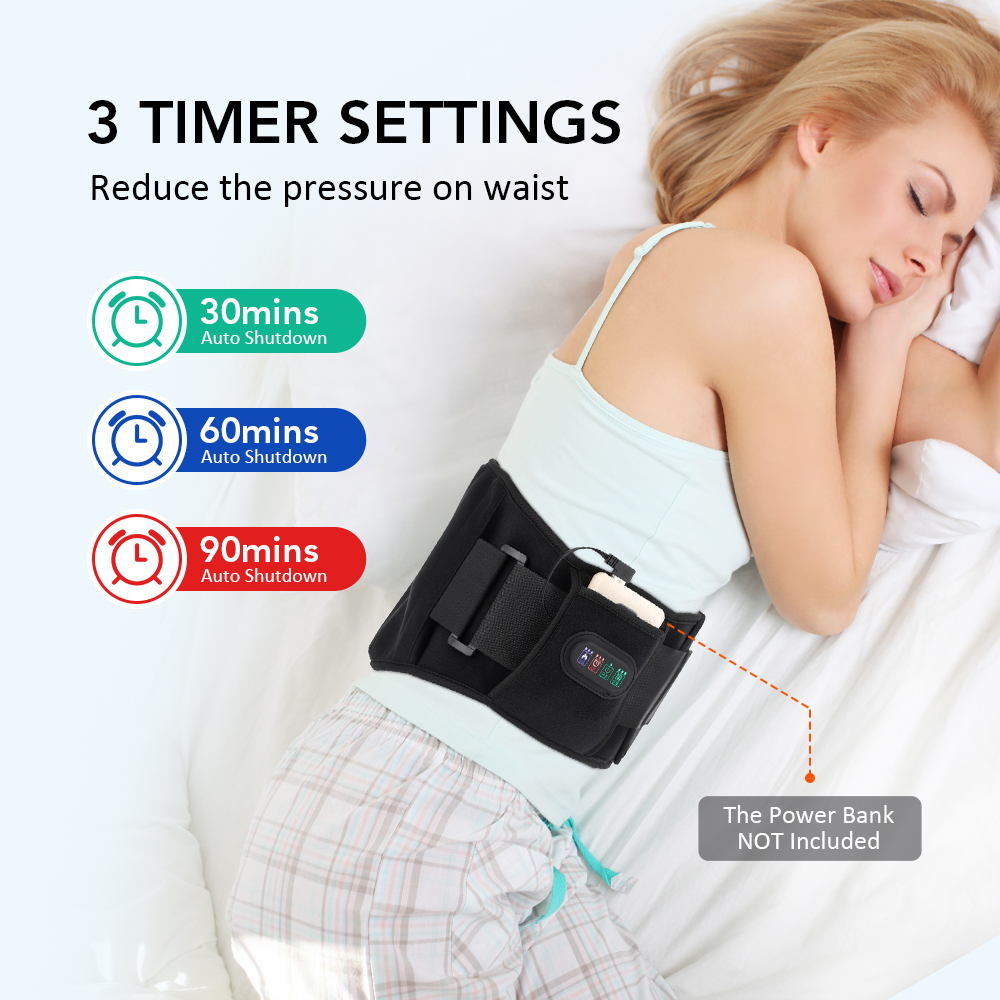5V Plug-in Vibration Lower Bac - огляд і ціна Posture Corrector Back Brace