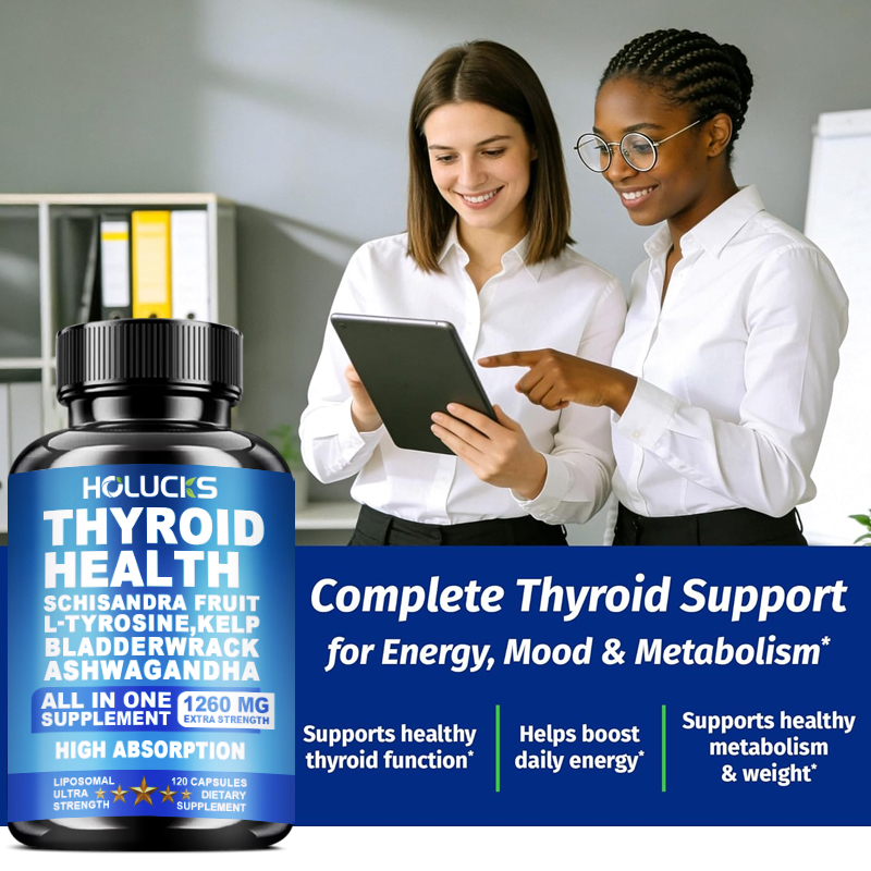 Thyroid Health Complex, Thyroi - огляд і ціна Health Wellness & Psychology