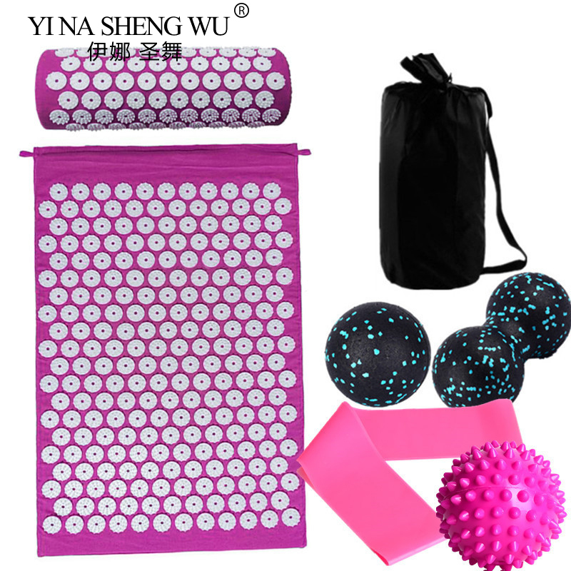 7 Pcs Set Massager Cushion Acu - огляд і ціна Acupressure Mat Set