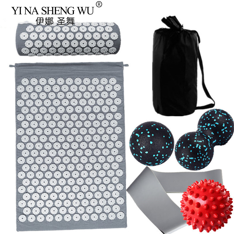 7 Pcs Set Massager Cushion Acu - огляд і ціна Acupressure Mat Set