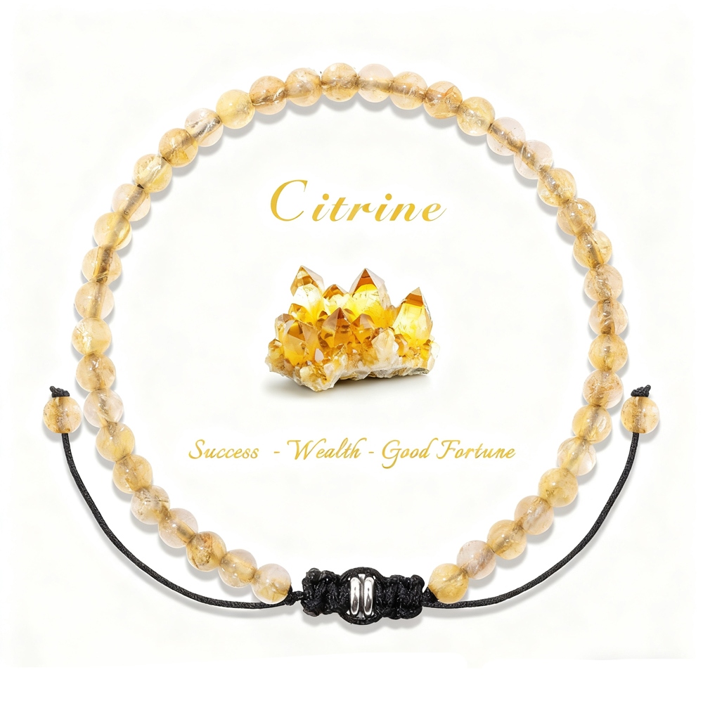 4mm Citrines Beads Bracelet Ad - огляд і ціна Health Wellness Products