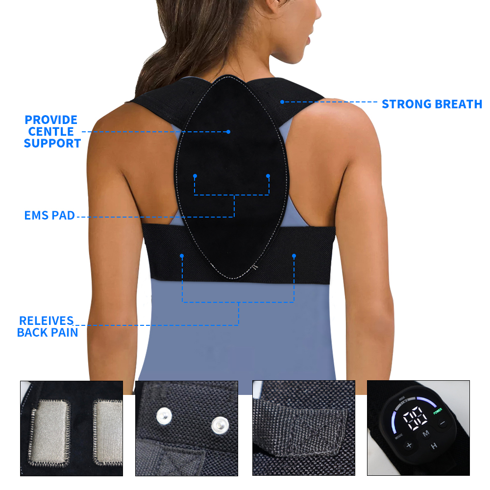 EMS Posture Corrector Belt for - огляд і ціна Posture Corrector Back Brace