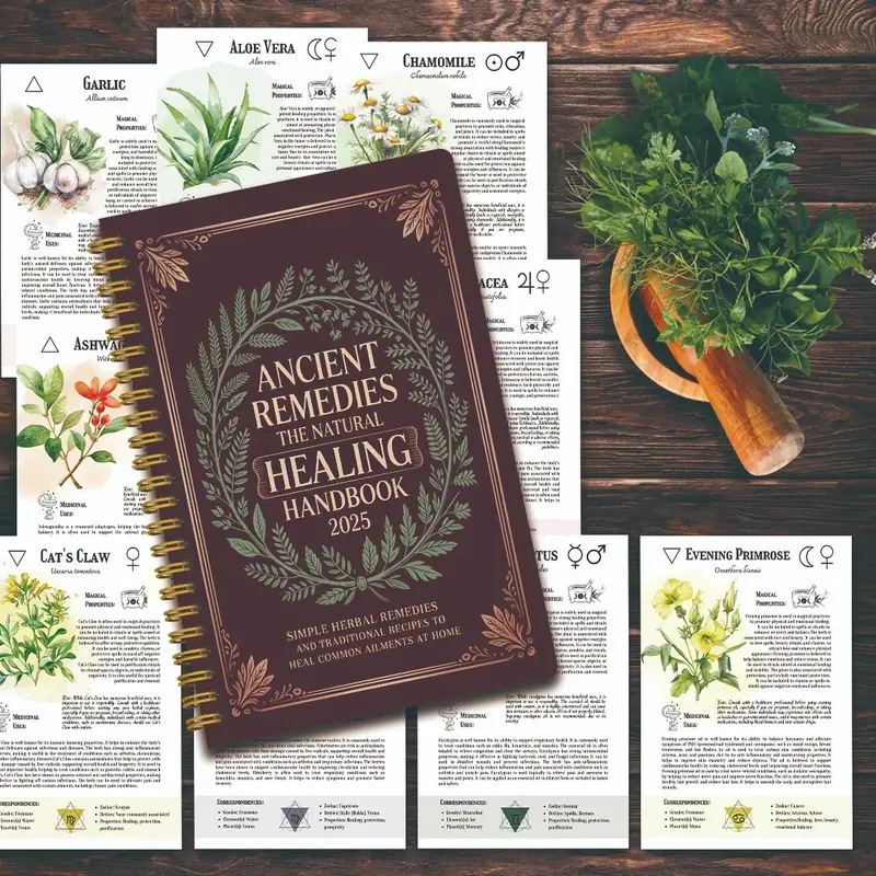 Natural Remedies Handbook with - огляд і ціна Health & Wellness Festival