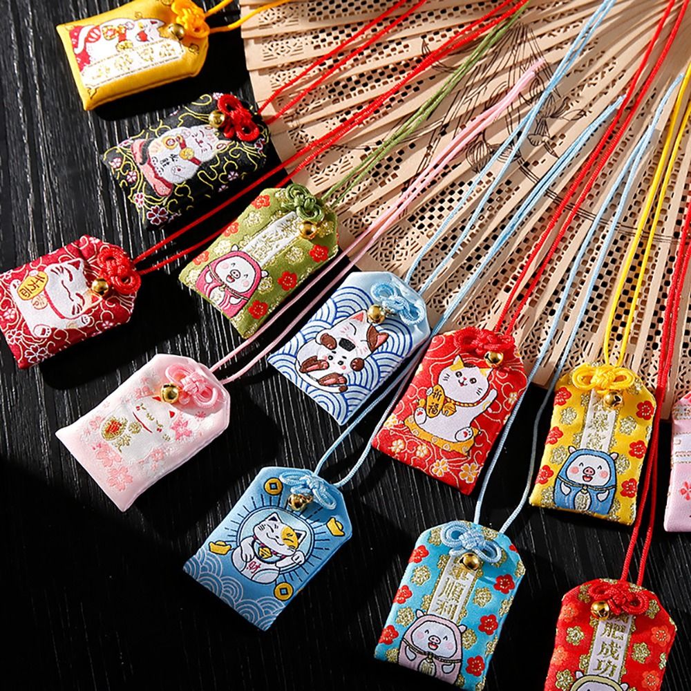 1Pcs Charms Wealth Bag Omamori - огляд і ціна Health Wellness Products