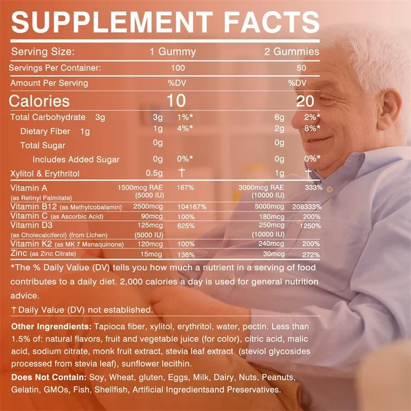 Vitamin D3 K2 + Vitamin B12 Gu - огляд і ціна Health Wellness Products